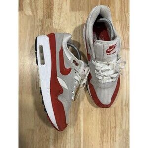 Nike Air Max 1 OG Anniversary 2017 Release Red 908375-103 Men size 8.5 Pre-owned
